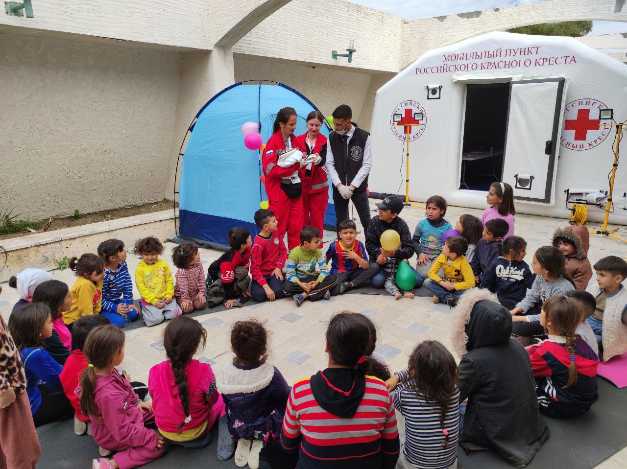 Российский Красный Крест (РКК) завершил гуманитарную миссию в Сирии