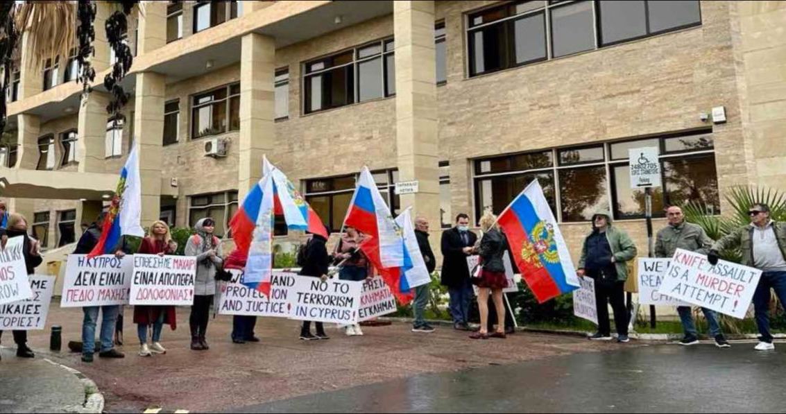 Гражданку Украины признали виновной в нападении на русскоязычных активистов на Кипре