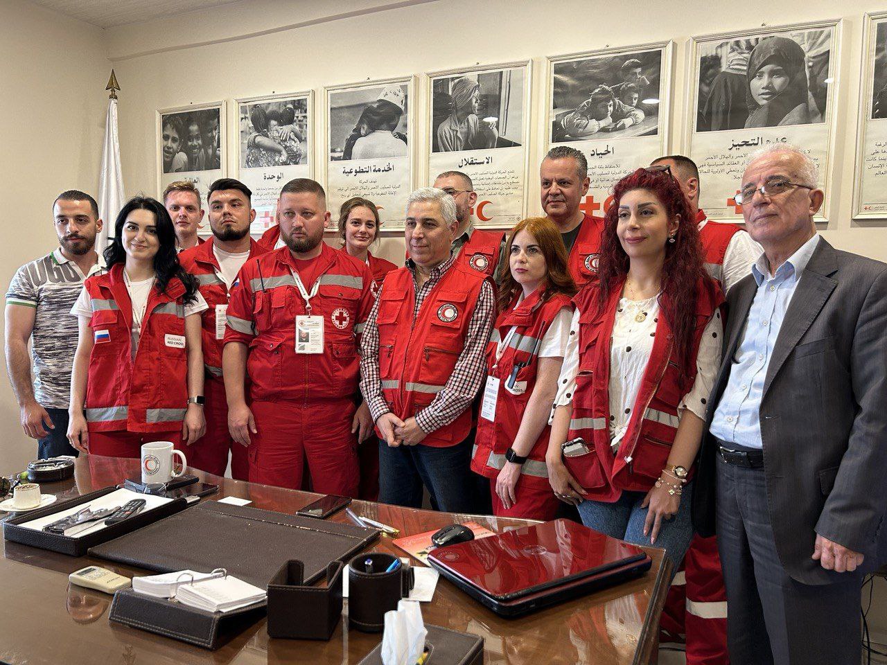 Российский Красный Крест завершил гуманитарную миссию в Сирии