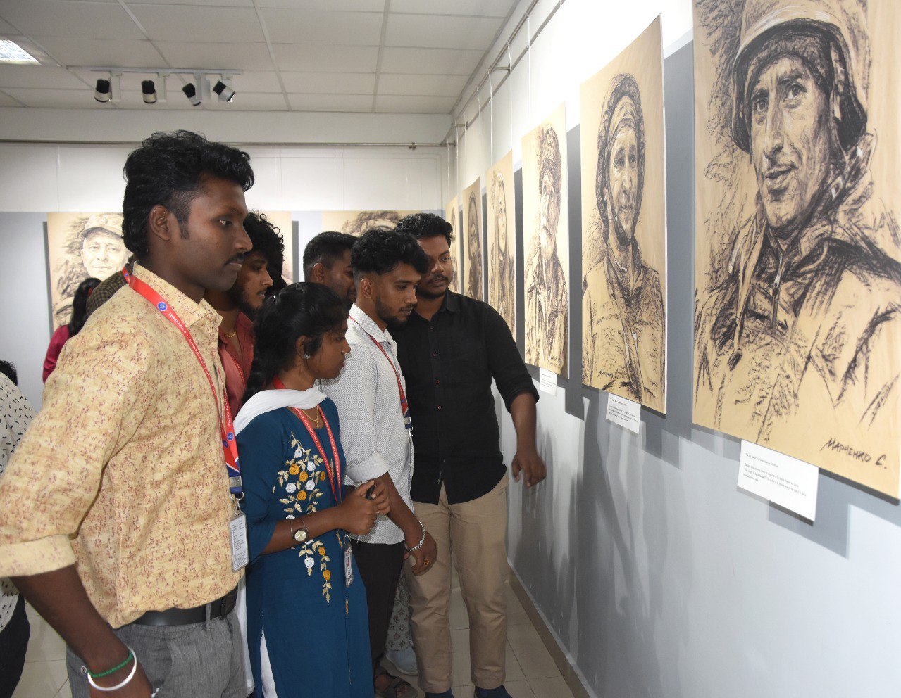 Выставку «Уголь Донбасса» увидели индийские студенты
